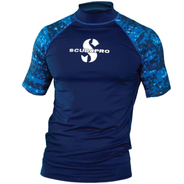 Men's Short Sleeve UPF 50 Rash Guard