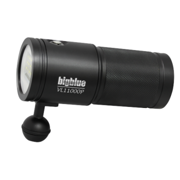 11,000-Lumen Video Light black