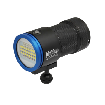 20,000 Lumen Remote Control Video Light with Blue & Red LED