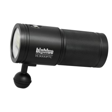 9000 Lumen Tri-Color Video Light - Black