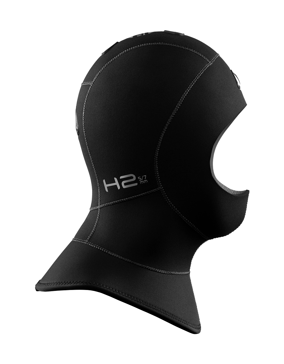 H2 5/7 Hood with Bib Female Size Chart