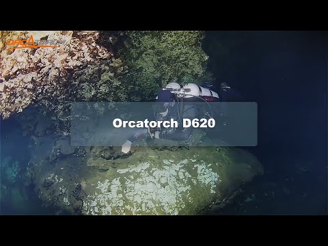 OrcaTorch D620 Primary Canister Dive Light