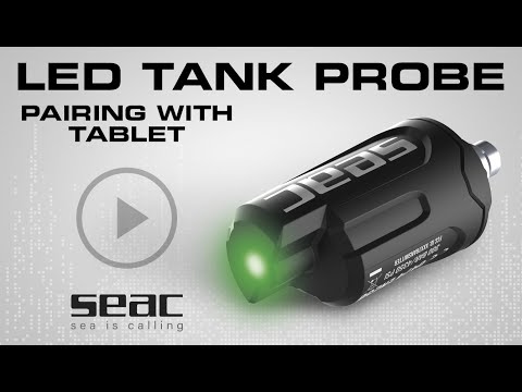 SEAC LED TANK PROBE pairing with TABLET