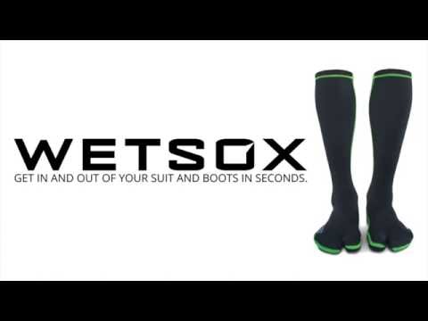Tired of fighting with your wetsuit and boots? Try WETSOX.