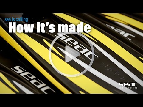 How it's made - SEAC Made in Italy fins