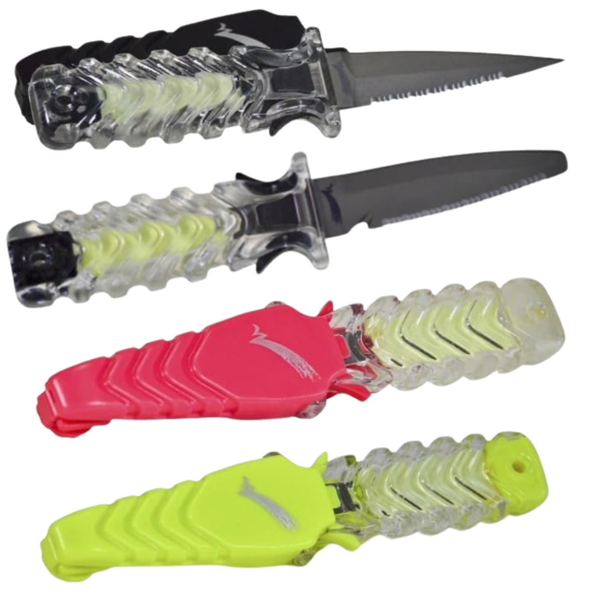 Watermark Nite-Edge Glow Knife Size Chart
