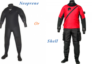 Drysuit Materials. Drysuit Undergarments 