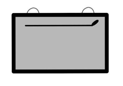 Drawing of pouches used for sidemount diving