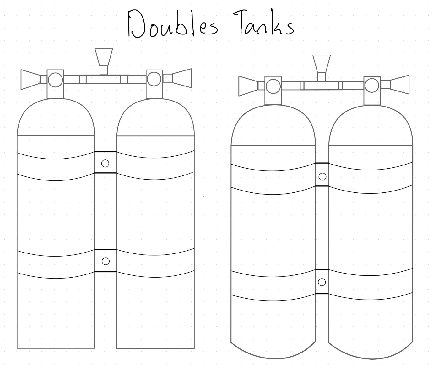 A double tanks setup