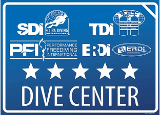 SDI, TDI, PFI< ERDI Dive Center