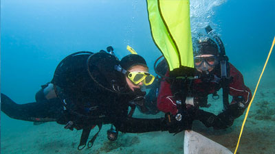 PADI Search & Recovery class