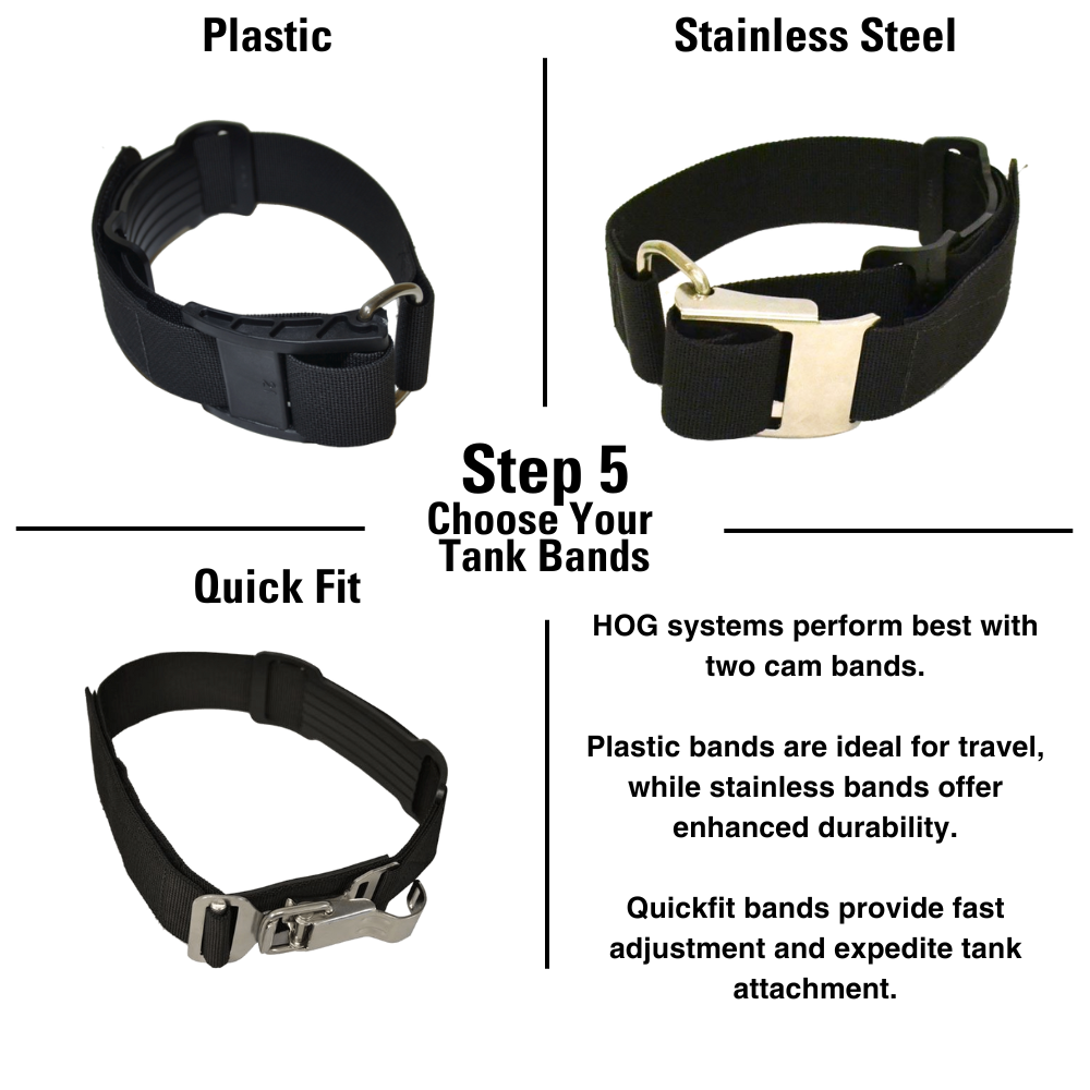 tank band options
