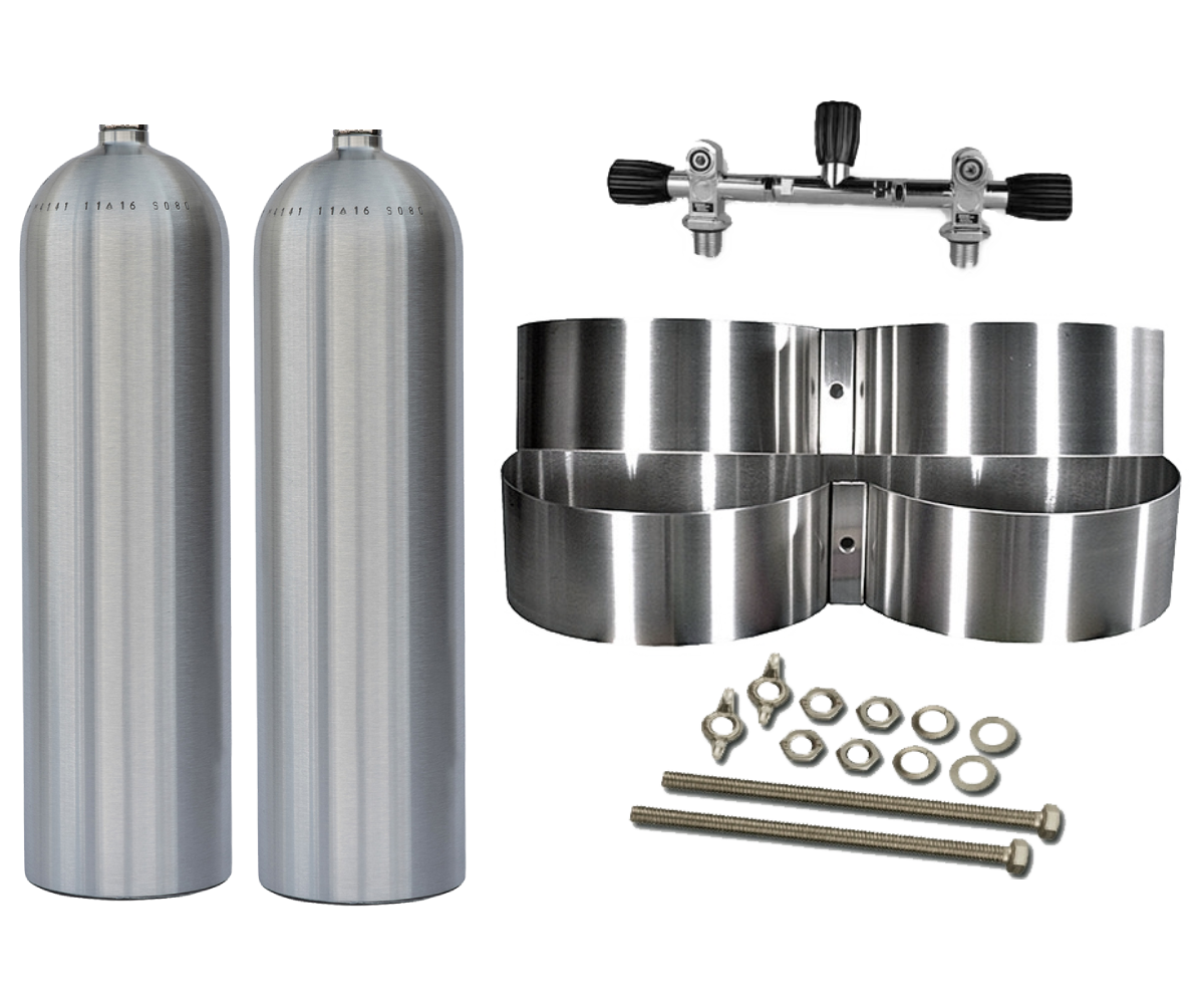 Aluminum Doubles Tank Package