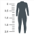 Female Size Chart for Titanium Chillproof Women's Long Sleeve Full Zip (Size 0 & 2, Closeout)